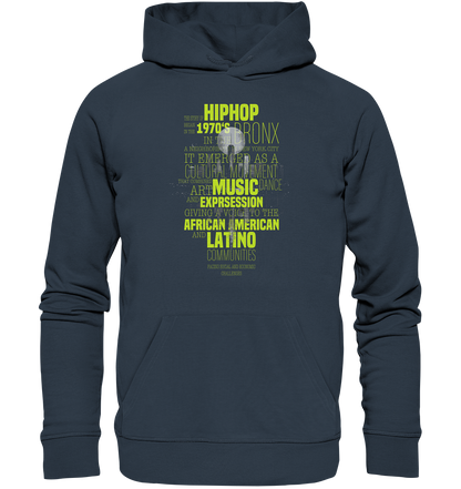 History Of HipHop - Organic Hoodie