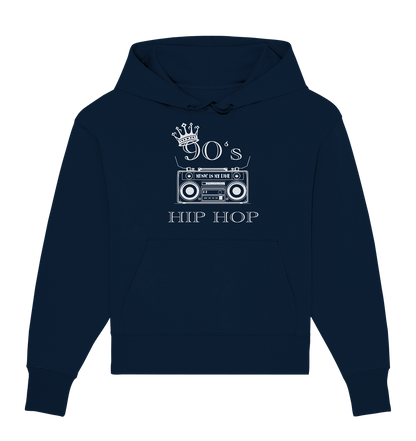 90's HipHop - Organic Oversize Hoodie