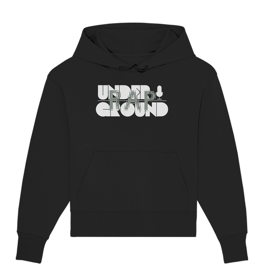 UNDERGROUND RAP - Organic Oversize Hoodie