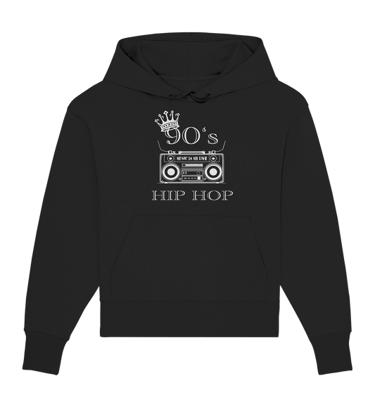 90's HipHop - Organic Oversize Hoodie