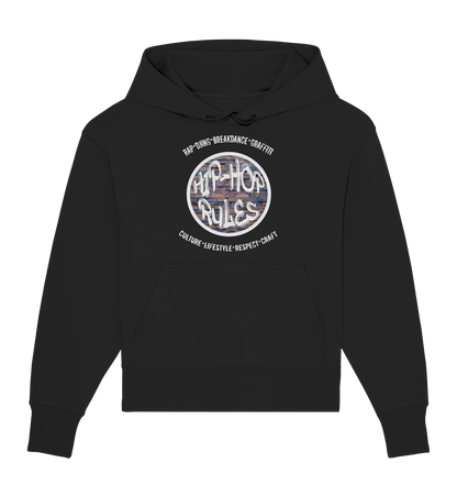 Hip-Hop Rules - Organic Oversize Hoodie