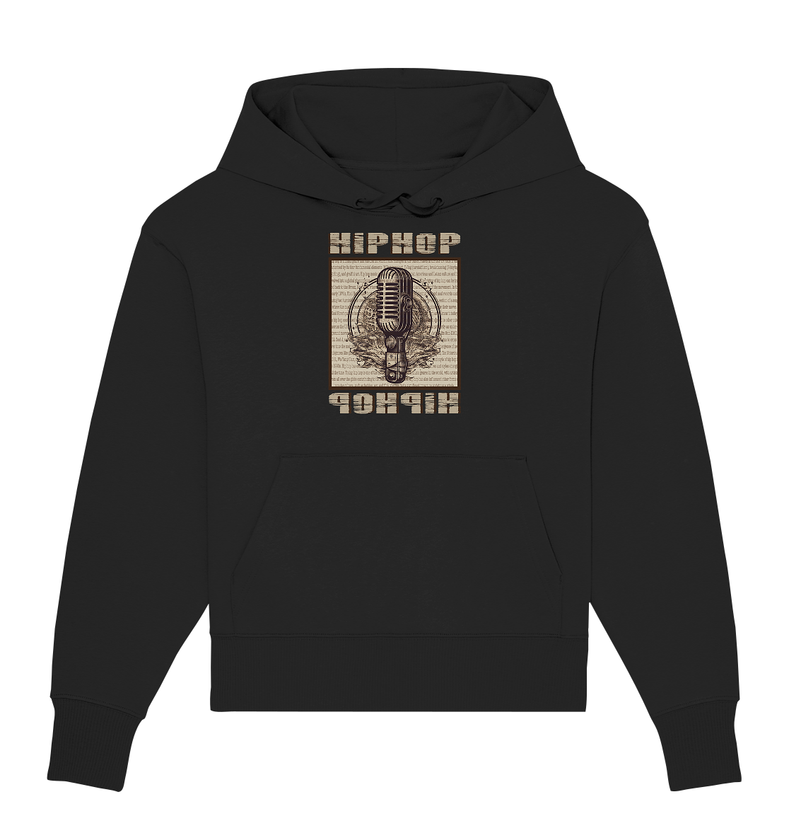 HipHopHistory - Organic Oversize Hoodie