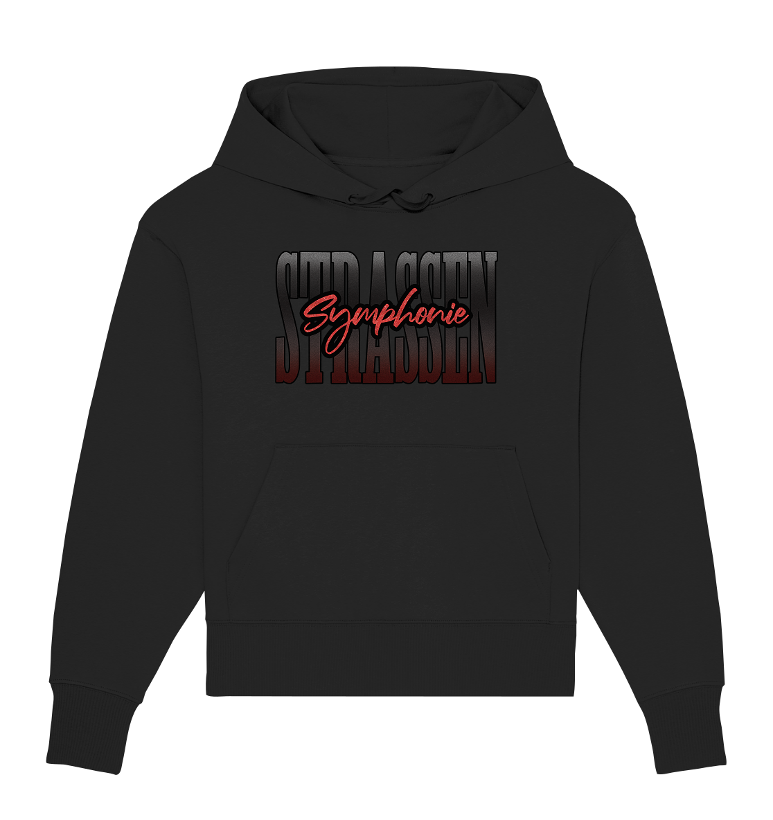 Strassen Symphonie - Organic Oversize Hoodie