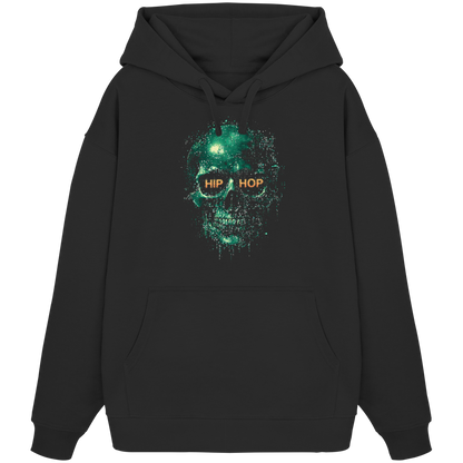 HipHop Skull - Organic Oversize Hoodie