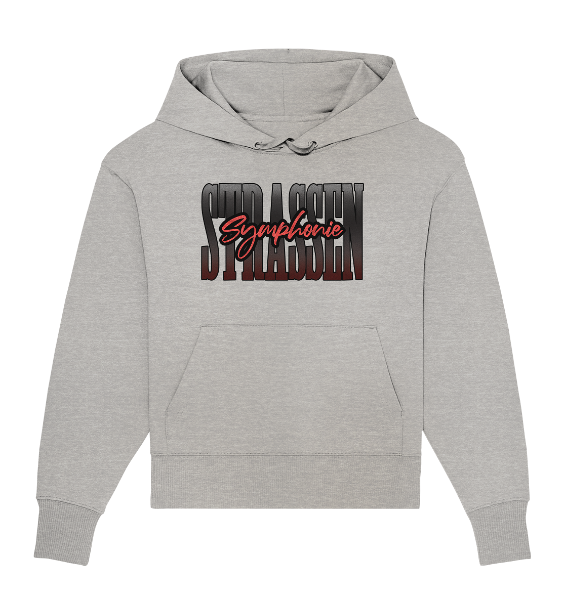 Strassen Symphonie - Organic Oversize Hoodie