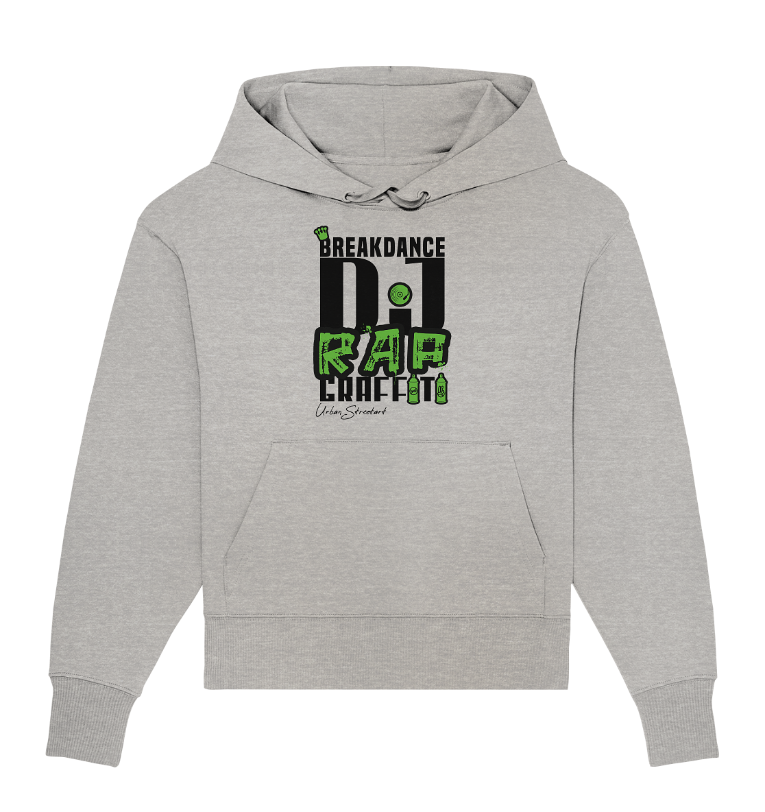 Elements of Hip-Hop - Organic Oversize Hoodie