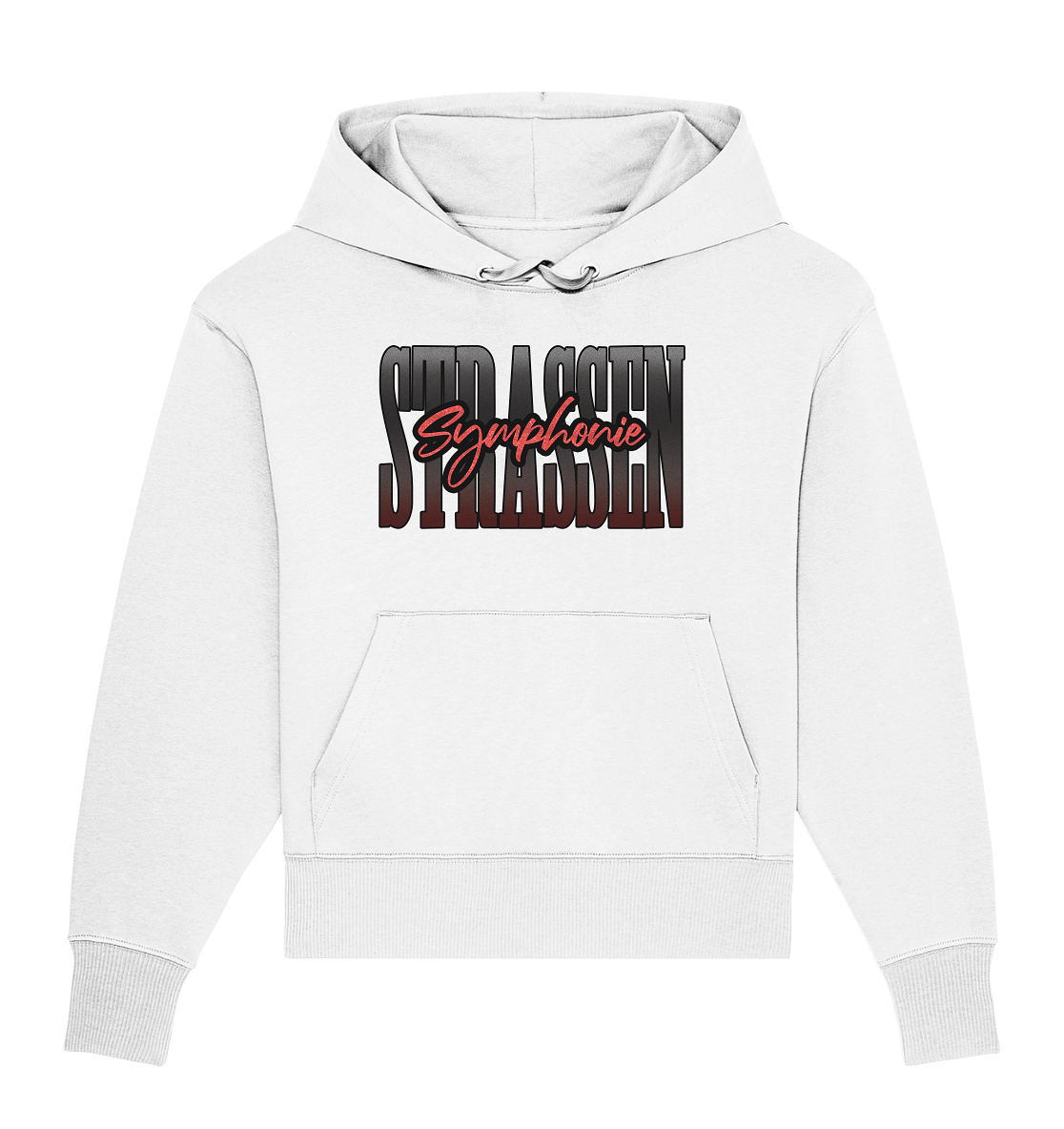 Strassen Symphonie - Organic Oversize Hoodie