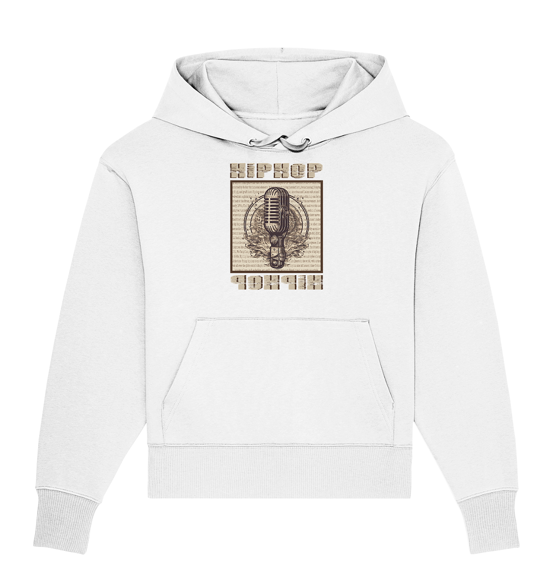 HipHopHistory - Organic Oversize Hoodie