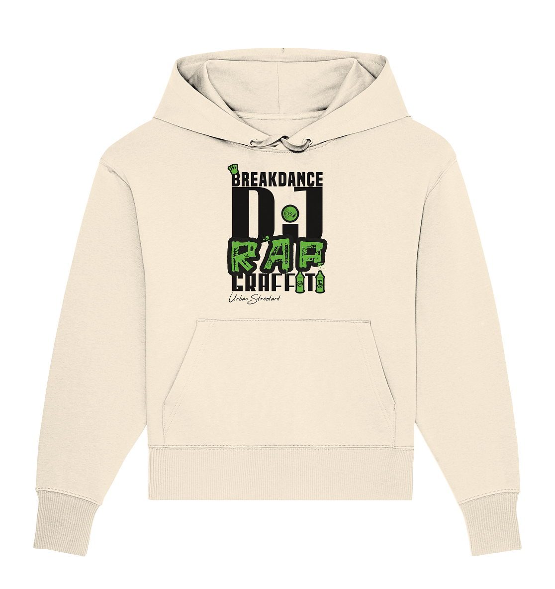 Elements of Hip-Hop - Organic Oversize Hoodie