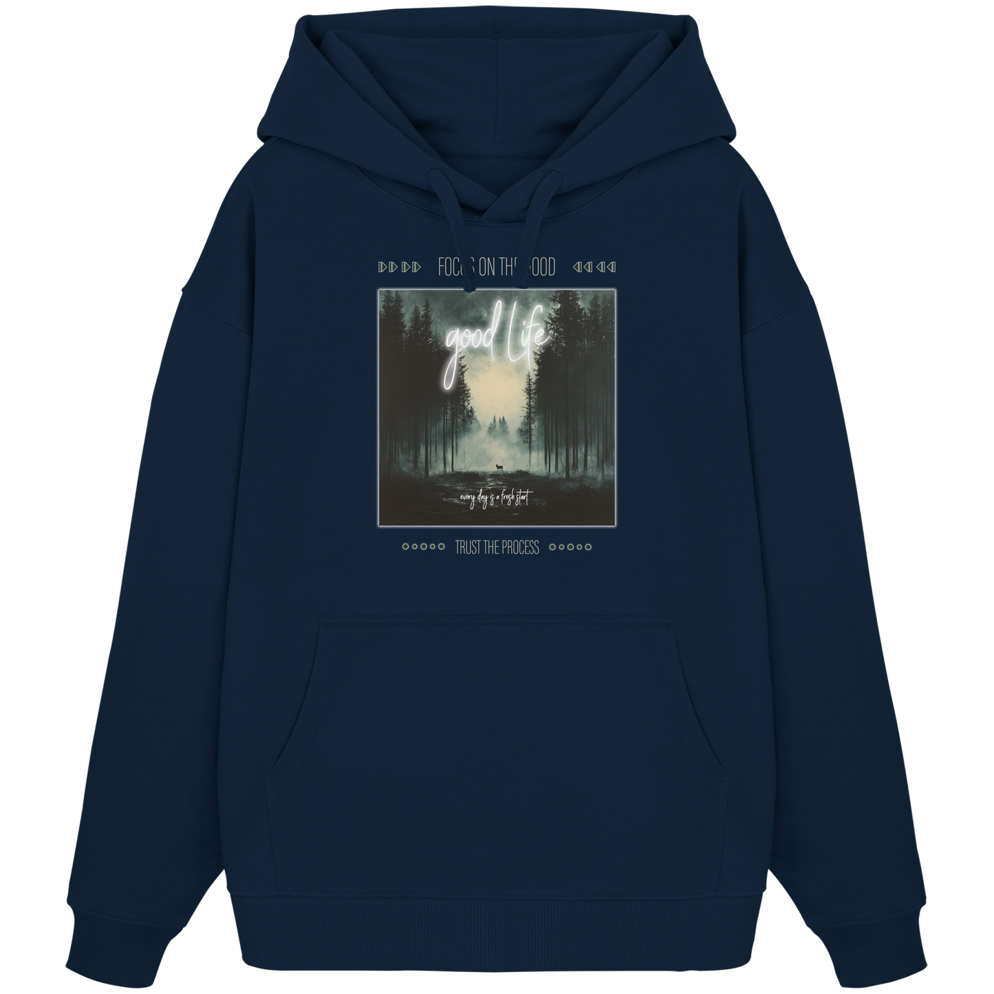 Good Life - Organic Oversize Hoodie