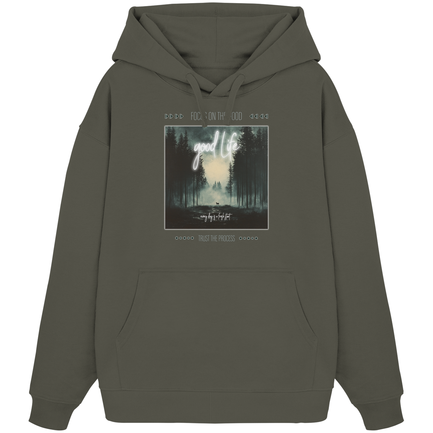 Good Life - Organic Oversize Hoodie