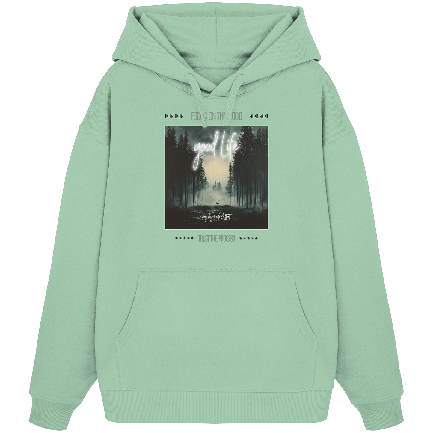 Good Life - Organic Oversize Hoodie