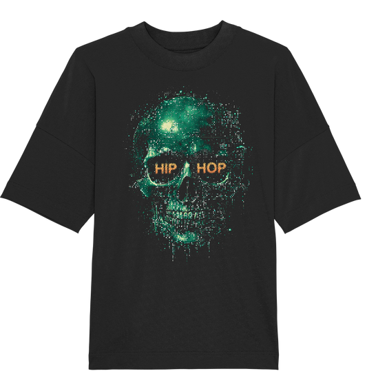 HipHop Skull - Organic Oversize Shirt