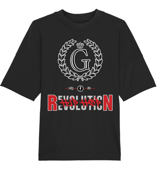 Hip-Hop Revolution - Organic Oversize Shirt