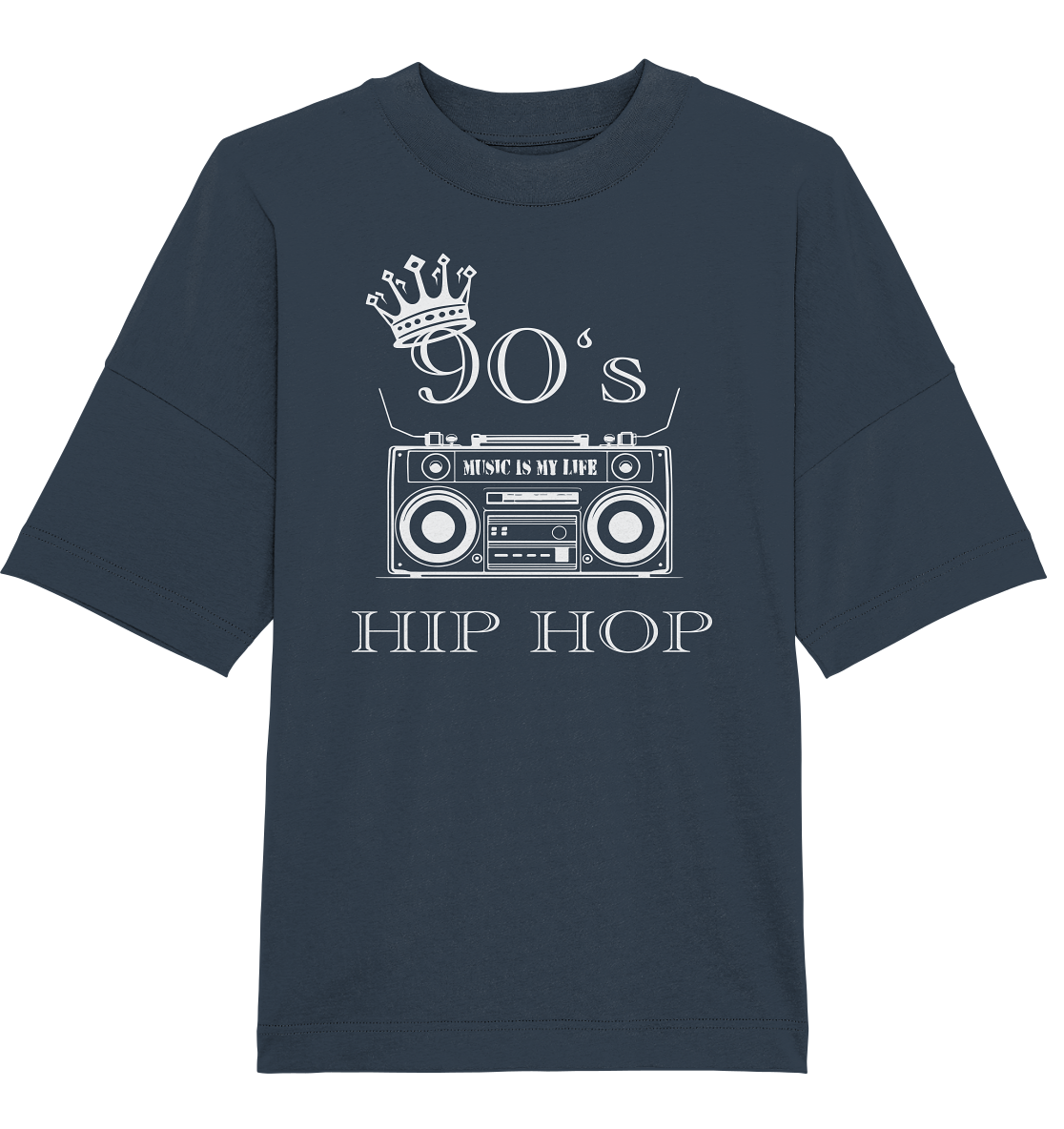 90's HipHop - Organic Oversize Shirt