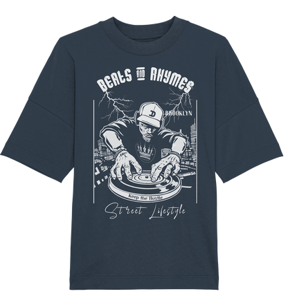 Beats and Rhymes - Organic Oversize Shirt