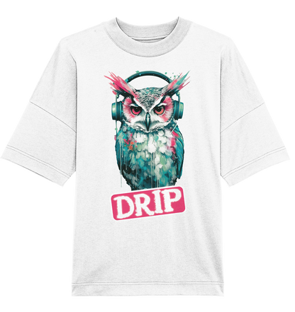 Drip Owl - Organic Oversize Shirt