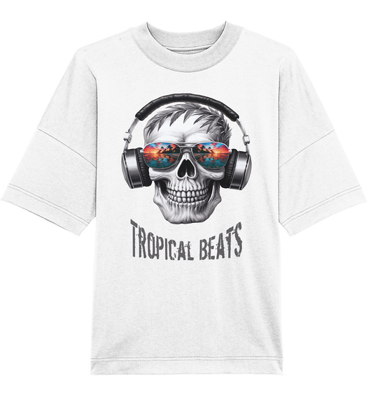 Tropical Beats - Organic Oversize Shirt