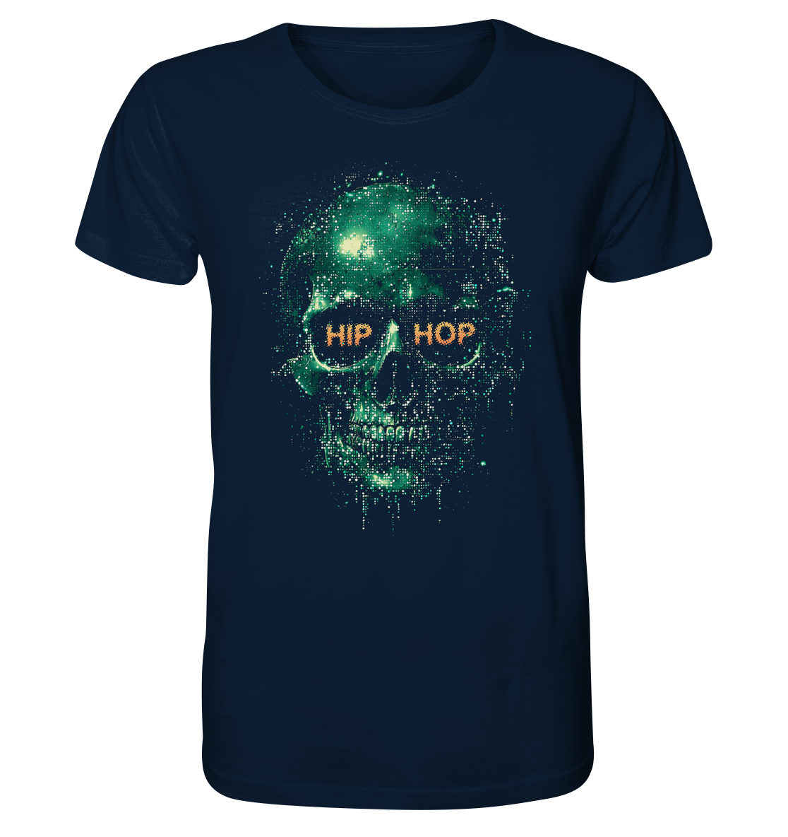 HipHop Skull - Organic Shirt