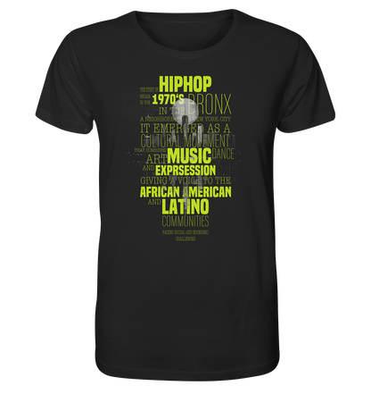 History Of HipHop - Organic Shirt