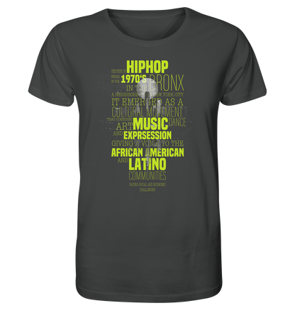 History Of HipHop - Organic Shirt