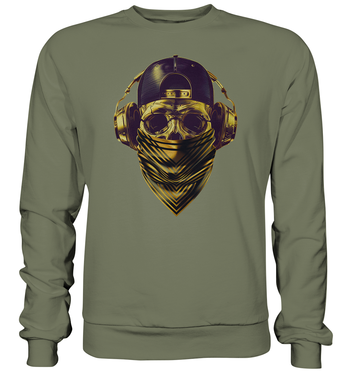 Skull Gold - Premium Sweatshirt