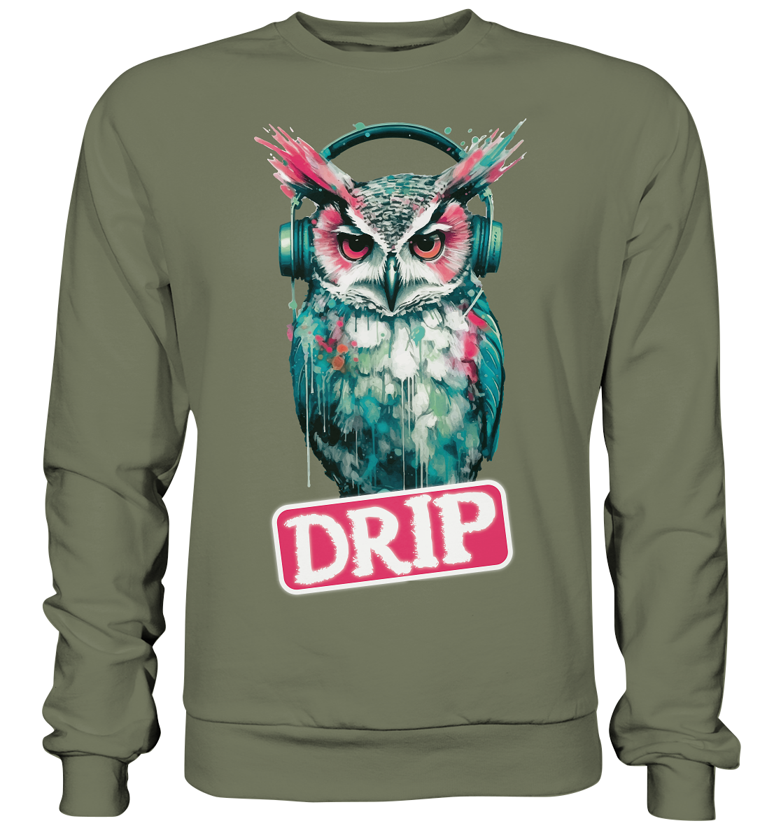 Drip Owl - Premium Sweatshirt