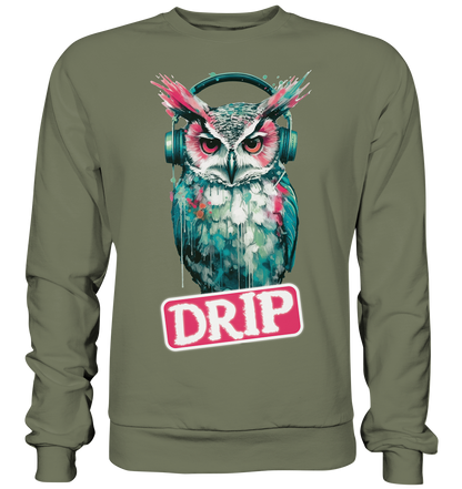 Drip Owl - Premium Sweatshirt