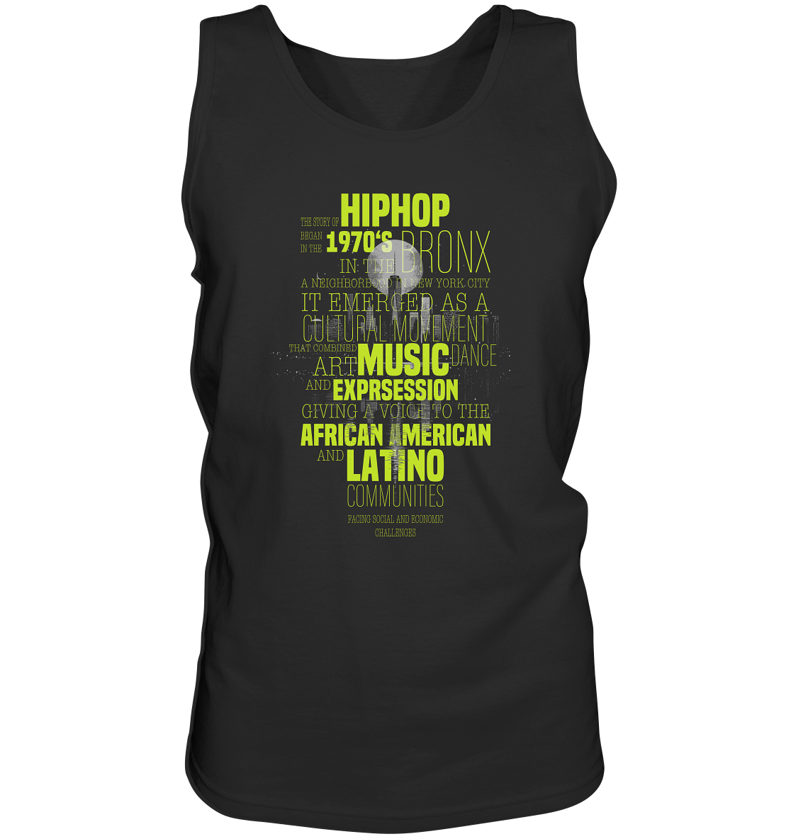 History Of HipHop - Tank-Top